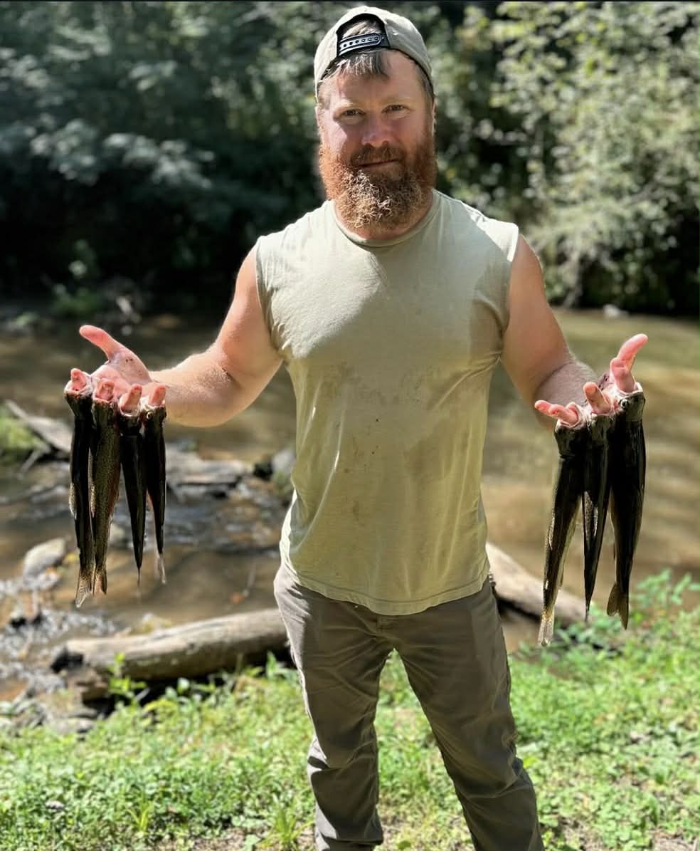 Fish caught at Rooster Run