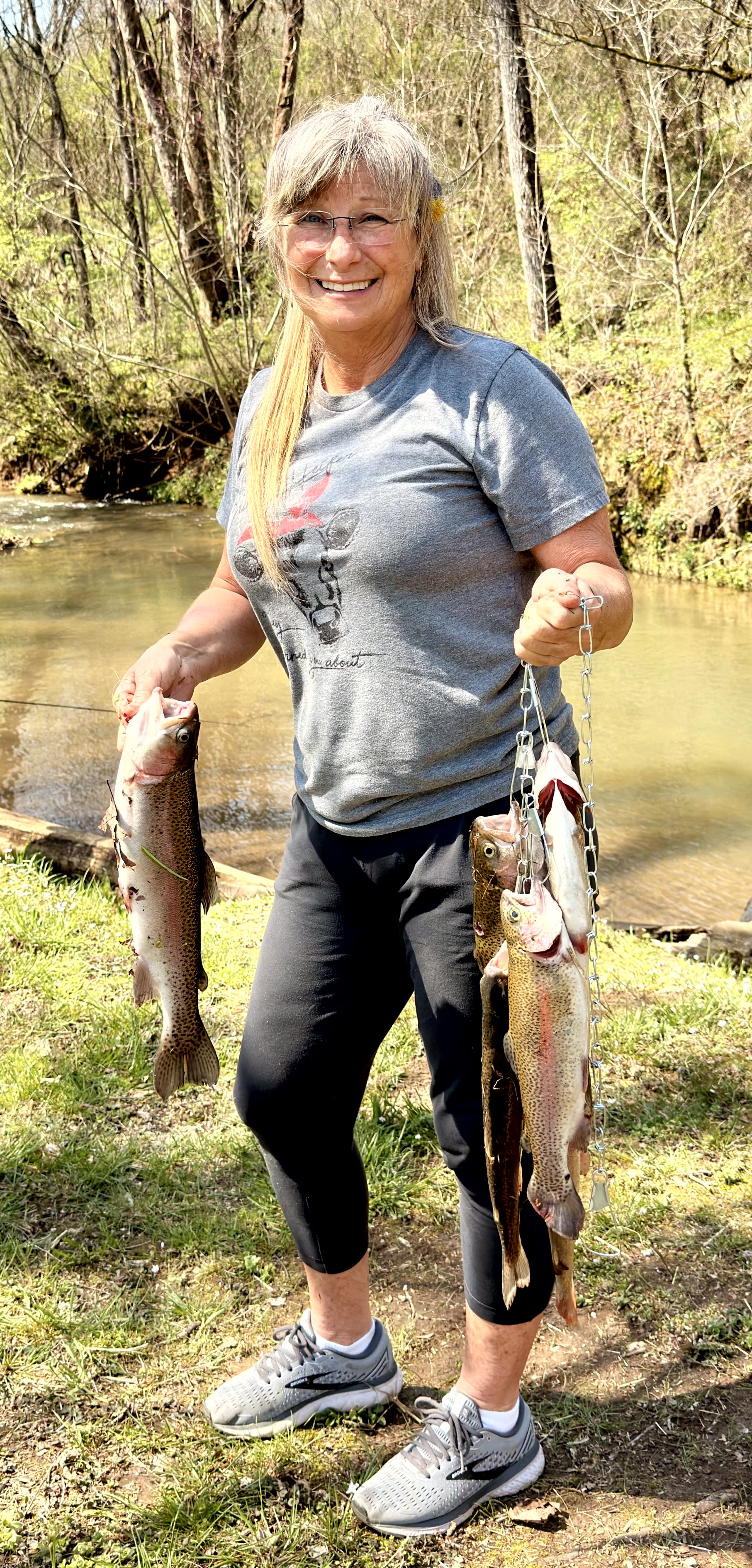 Fish caught at Rooster Run